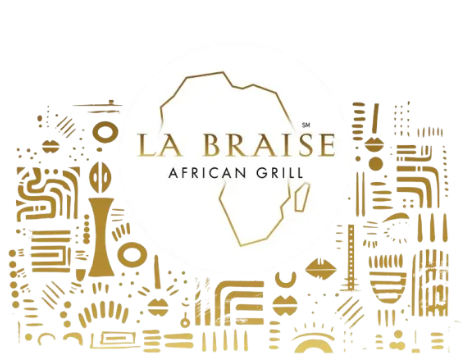 La Braise African Grill decorative wall design